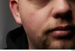 Face Mouth Nose Cheek Ear Skin Man White Chubby Studio photo references